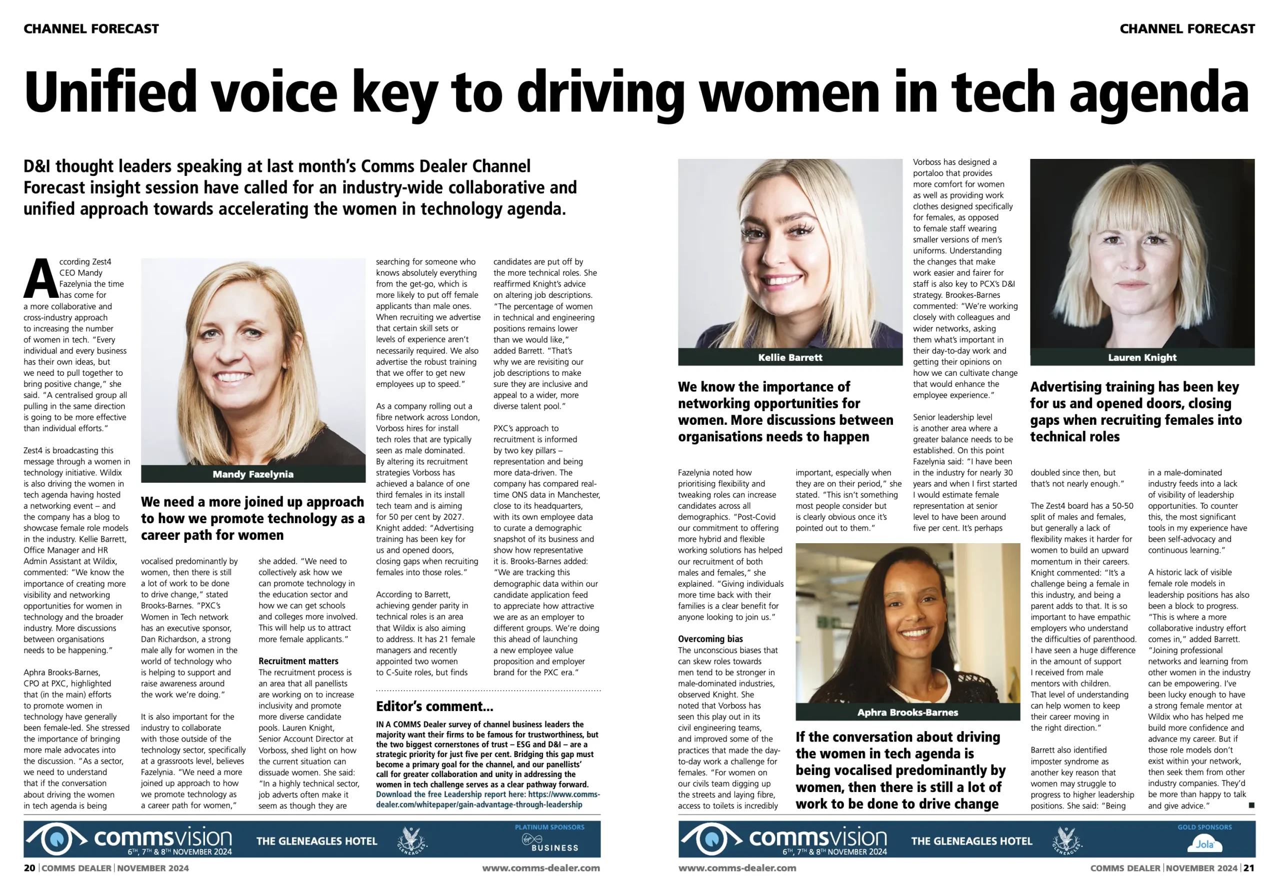 Empowering Women in Tech: Wildix for Comms Dealer