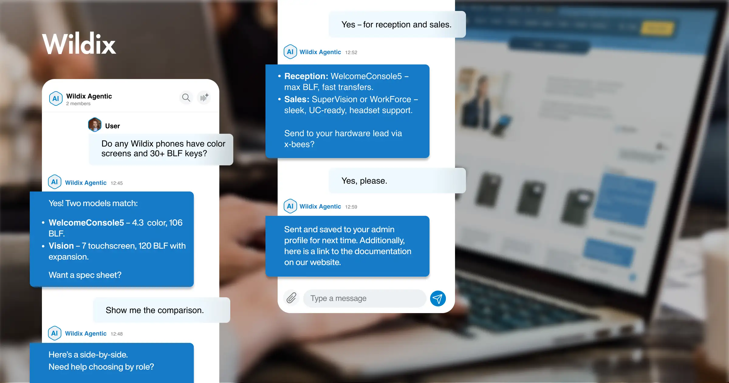 Wildix Agentic AI for UCaaS